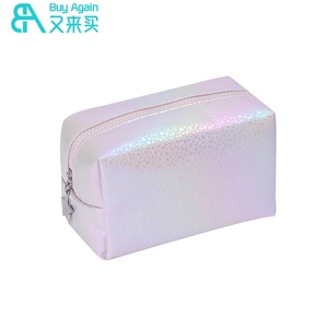Proveedor mayorista en línea 2025 tendencia holograma metálico brillo holográfico para plata PU cuero cremallera <span class=keywords><strong>agua</strong></span> grande - Product Image 1
