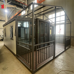 Maison Modulaire Préfabriquée Extensible en Conteneur 20/40 Pieds, <span class=keywords><strong>2</strong></span>, 3, 4 ou 5 Chambres, Abordable, en Vente, Maison Mobile - Product Image 1