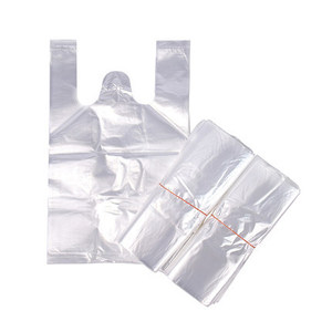 Bolsas de Plástico Transparentes para Alimentos 20x32, Bolsa Desechable Tipo Camiseta para Empacar Desayunos, Uso Comercial, Material de Polietileno - Product Image 2