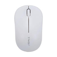 Souris d'ordinateur portable sans fil T-WOLF Q4, optique USB, mince, portable, suivi 3D, multicolores