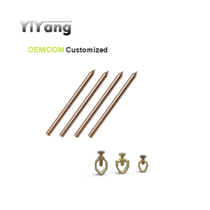 Ul 467 yiyang đồng mạ thép thanh mặt đất 5/8 "x1.5m-Ren để chống sét, chôn cất trực tiếp | Giá xuất xưởng - Product Image 3