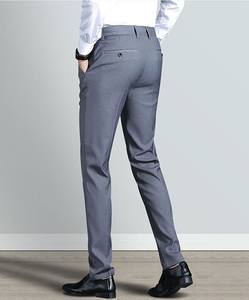 ชุดสูทผ้ายืดทรงสลิมฟิตสำหรับผู้ชายกางเกงลำลองแนวธุรกิจ - Product Image 4