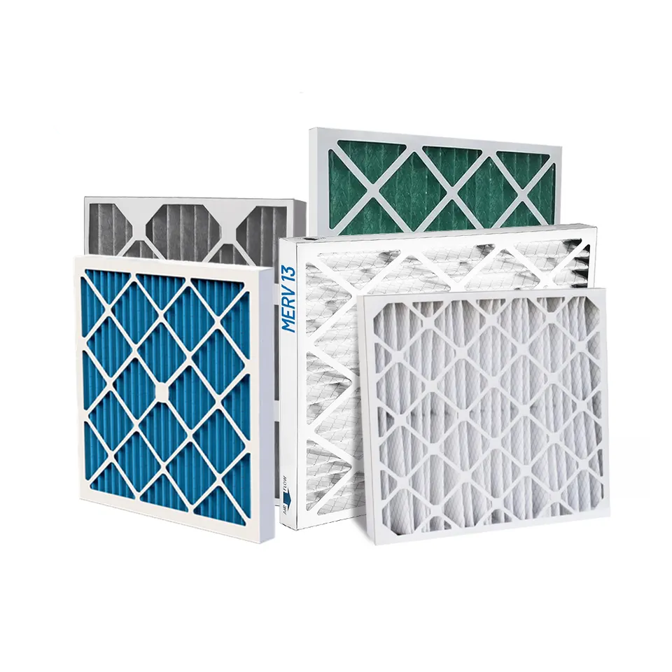 Fabriek Groothandelsprijs Airconditioning Filterplaatfilters Luchtreiniger Primaire Luchtfilter Grondstof