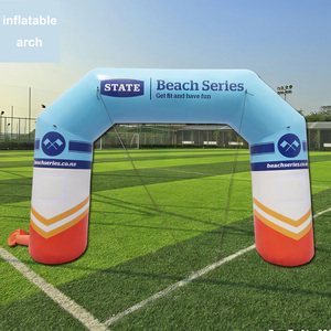 Tùy chỉnh bơm hơi khổng lồ không khí cổng tò vò quảng cáo Inflatable Race bắt đầu kết thúc vòm - Product Image 6