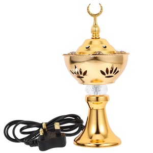 Diffusers for Essential Oils Electric Censer Burner Scented <strong>Wax</strong> Warmer Bakhoor <strong>Uk</strong> <strong>Melts</strong> Cubes Incense Holder G25-428 - Product Image 4
