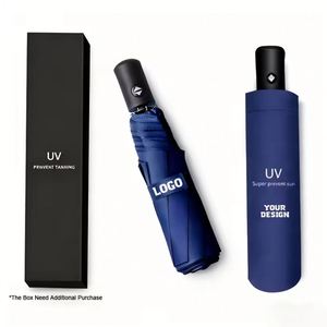 Regalos Promocionales Empresariales, Paraguas Personalizados con Logotipo, Paraguas Plegables de 3 Secciones Económicos para Mujer - Product Image 1