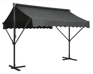 Con protezione UV tenda da sole retrattile autoportante tenda da sole tenda da sole esterna riparo per cortile Patio