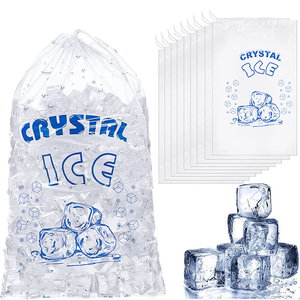 Sacs à glace étanches et résistants aux déchirures 5 kg, très résistants pour le refroidissement industriel et les chantiers de construction - Product Image 2