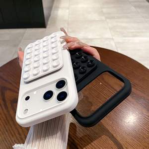 Support pliant à ventouse pour Apple 16 Pro Max étui de téléphone portable Iphone 17 16 15 Plus étui de Protection <span class=keywords><strong>coque</strong></span> en Silicone <span class=keywords><strong>Anti</strong></span>-chute - Product Image 6