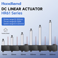 Actionneur linéaire compact silencieux HR61, actionneur électrique à faible bruit 12V 24V, mini-lève-vitesses motorisé pour meubles intelligents et équipements médicaux