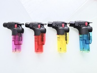 Mini Briquet Portable Électrique pour Cigarettes, Cigares et Barbecue, Torche à Gaz, Allume-Cigare Type Pistolet