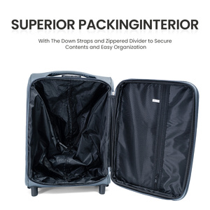 Ensembles <span class=keywords><strong>de</strong></span> bagages <span class=keywords><strong>de</strong></span> voyage unisexe <span class=keywords><strong>de</strong></span> grande capacité personnalisés <span class=keywords><strong>3</strong></span> pièces Ensemble <span class=keywords><strong>de</strong></span> bagages Oxford légers et antifissures - Product Image 6
