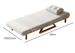 Modern 1.2 Meters Wide Sofa <strong>Bed</strong> Single <strong>Double</strong> <strong>Folding</strong> <strong>Beds</strong> Retractable Feature for Small Apartments Sitting Lying Integrated - Product Image 6