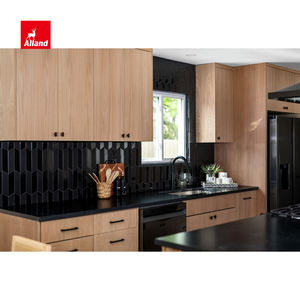 <span class=keywords><strong>ไม้</strong></span>วีเนียร์<span class=keywords><strong>ไม้</strong></span>เนื้อไม้โอ๊คสีขาวแผ่นหนาตู้ครัวพร้อม<span class=keywords><strong>ระแนง</strong></span>ไม้เนื้อแข็งลูกปัดเกาะและเคาน์เตอร์ - Product Image 3