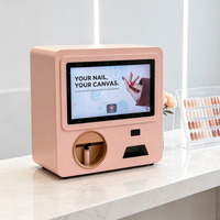 Impresora de Uñas Móvil Inteligente 3D con IA, Alta Definición, Automática, DIY, Compatible con ADA, Equipo de Belleza Económico para Salón y Spa