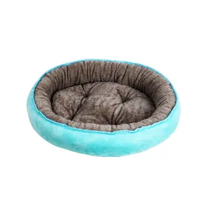 犬ドーナツベッドペットバスケット高級camas para mascotas for and cat wholesale cushion furrytail boss kattenmand bed cuddler