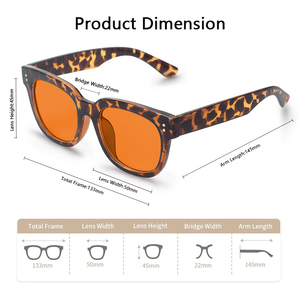 <span class=keywords><strong>2025</strong></span> thời trang mới Orange Red vàng ống kính máy tính kính chơi game khung quang học chống màu xanh Chặn ánh sáng Mens Phụ Nữ Kính - Product Image 3