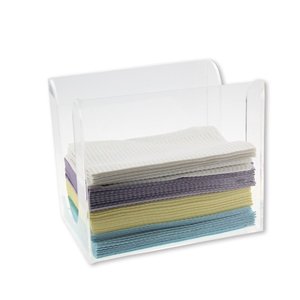 Caja de plástico transparente rectangular para guardar toallitas dentales, tipo vertical, para baño, para adultos - Product Image 5