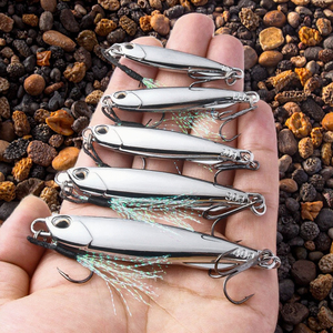 Nouveauté 2025 – Leurres de pêche métalliques 3D à coulée rapide pour eaux moyennes, 14g/17g/21g/28g/35g/45g, pour la pêche en bateau en mer, le marlin et les poissons d'eau salée - Product Image 4