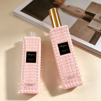 Flacons de parfum personnalisés de luxe avec pompe pulvérisatrice 100ml 30ml 50ml Flacons de parfum en verre Flacons en verre de haute qualité pour parfums