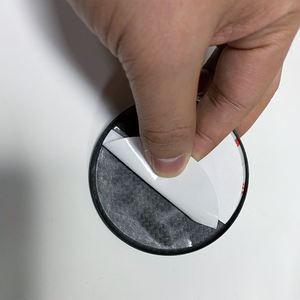 Emblèmes de voiture en fibre de carbone véritable 82mm 74mm 68mm 45mm pour <span class=keywords><strong>BMW</strong></span>, capot avant, arrière, coffre, logo, couverture centrale - Product Image 3