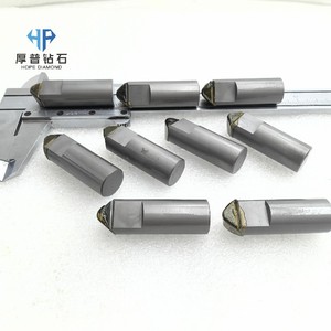 Inserto de corte de diamante PCD B010 CMX850 E6 para ranurado, herramientas de torneado CNC de carburo para aluminio, inserto NIGEL superduro 65HRC - Product Image 1