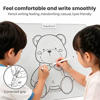 Tableau blanc magnétique sans encre à microcapsules, taille 15 pouces, sans poussière, réutilisable, certifié CE ROHS EN71 CPC