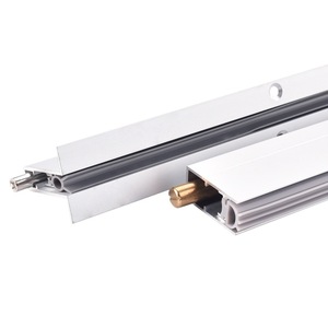 Accesorios de puerta de elevación automática de <span class=keywords><strong>Hotel</strong></span> moderno, tira de sellado inferior para aislamiento acústico a prueba de viento, puerta de madera de aleación de aluminio - Product Image 5