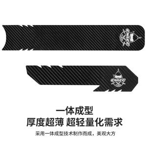 Protecteur de cadre en fibre de carbone-Autocollant de chaîne de vélo épais et étanche pour vtt et vélo de route - Product Image 5
