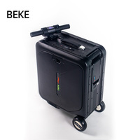 Maleta Scooter Eléctrica de Lujo para la Feria de Cantón 2025, Estilo Simple, Forro de Poliéster, Producto Nuevo en la Categoría de Equipaje