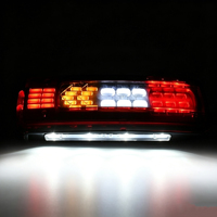 Ensemble de feux arrière LED pour camion Volvo 24V, version longue et courte, feux de freinage, feux de recul pour tracteur