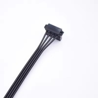 PERIFÉRICO y SATA 6PIN a 3 * IDE Molex 4 PIN Puerto Cable de alimentación para Corsair AX850/RM850/HX850i/HX1000i/HX1200i Modular, etc.