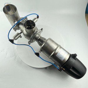 SS316L T22 thông minh khí nén đôi ghế Mix-proof van - Product Image 1