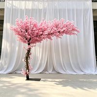 Arbre de cerisier artificiel rose personnalisé en soie, écologique et durable, pour mariage, remise de diplôme, Noël, Saint-Valentin