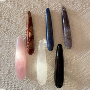 Nero naturale cristallo di ossidiana Dildo bacchetta massaggiatore Yoni bacchetta nera energia ossidiana bacchetta di guarigione per le donne di <span class=keywords><strong>meditazione</strong></span> <span class=keywords><strong>e</strong></span> Relax - Product Image 6