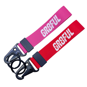 Chất Lượng Cao Biểu Tượng Tùy Chỉnh Keychain Với <span class=keywords><strong>Carabiner</strong></span> Clip Ngắn Dây Buộc Và Chất Liệu Polyester Cho <span class=keywords><strong>Carabiner</strong></span> Dây Đeo Chìa Khóa - Product Image 2