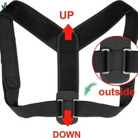 Ceinture de soutien dorsale réglable, correcteur de posture personnalisé pour hommes et femmes, respirant