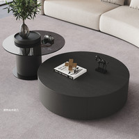Drehbarer Wohnzimmer-Couchtisch Hochwertiger Aufbewahrungstisch Italienischer Teetisch mit Beistelltisch Minimalistisches Möbelset