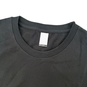 T-shirt surdimensionné en gros pour hommes, T-shirt Streetwear vierge 100% coton - Product Image 3