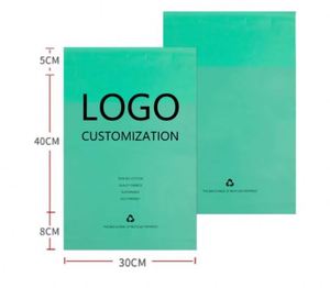 100% Biodegradable Strong Self Sealing <b>Bag</b> <b>Compostable</b> Shock Resistant Poly Courier Express Mailer With Logo - Product Image 2