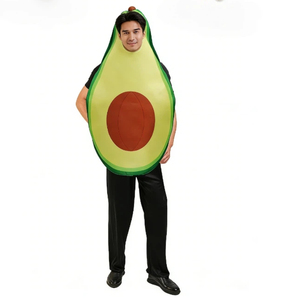Costume de cosplay avocat pour adulte - Tenue amusante en forme de fruit pour les fêtes d'Halloween et les spectacles sur scène - Product Image 3