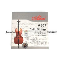 Alice A807 Cello Strings Set-Steel Aluminum Chromium Nickel Material