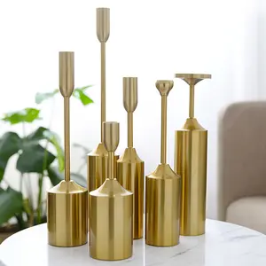 Candle Holders Set for Taper Candles Decorative Vertical type Metal Candlestick Holder