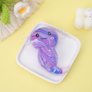 Juguete Blandito de TPR de Riolita Salamandridae Axolotl, Juguete Sensorial de Maltosa de Levantamiento Lento, Juguetes Antiestrés - Product Image 4