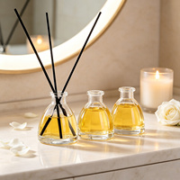 Diffuseur de parfum aromathérapeutique sur mesure, flacon en verre transparent de 30 ml avec boîte cadeau