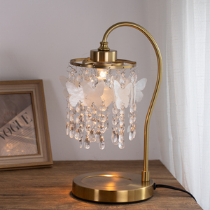 Đèn đốt nến thơm cao cấp trang trí nhà cửa, đèn bàn, máy khuếch tán hương thơm, máy đốt sáp, quà tặng Giáng sinh, hình con bướm mới - Product Image 4