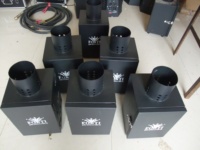 Machine DMX 512 d'Éclairage d'Équipement de Fête Effet Feu Artificiel, Lanceur de Jet de Couleur, Mini Projecteur de Flammes pour Scène de Concert Disco DJ