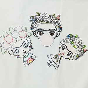 แพทช์ปักเลื่อมสำหรับเด็กผู้หญิง ปักลายตามสั่ง สำหรับเสื้อผ้า MOQ ต่ำ - Product Image 3