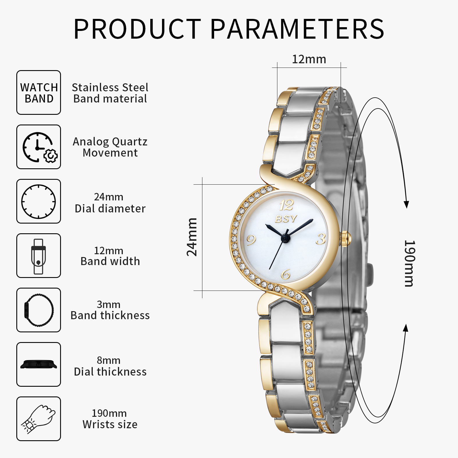 Silver gold C