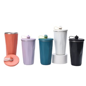 Stainless Steel Tumbler 304 Vacuum Insulated With Straw Portable Travel Cup For Office Car Home Outdoor Use - Product Image 5